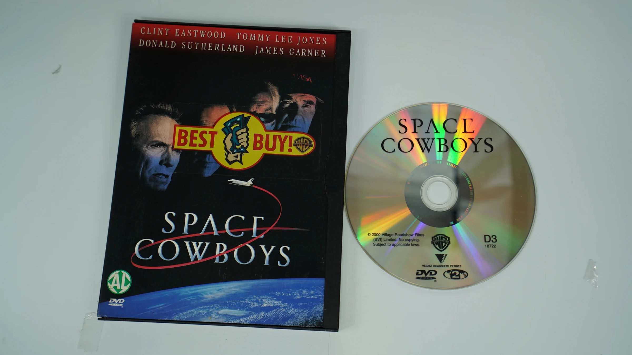 Space Cowboys (DVD, Region 2 PAL)